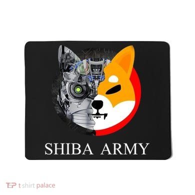 Shiba Army Fox Logo Terminator Mousepad