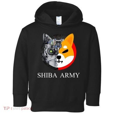 Shiba Army Fox Logo Terminator Toddler Hoodie