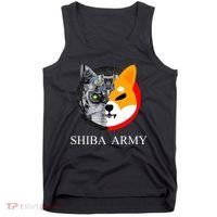 Shiba Army Fox Logo Terminator Tank Top thumb 0