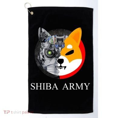 Shiba Army Fox Logo Terminator Golf Towel
