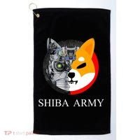 Shiba Army Fox Logo Terminator Golf Towel thumb 0