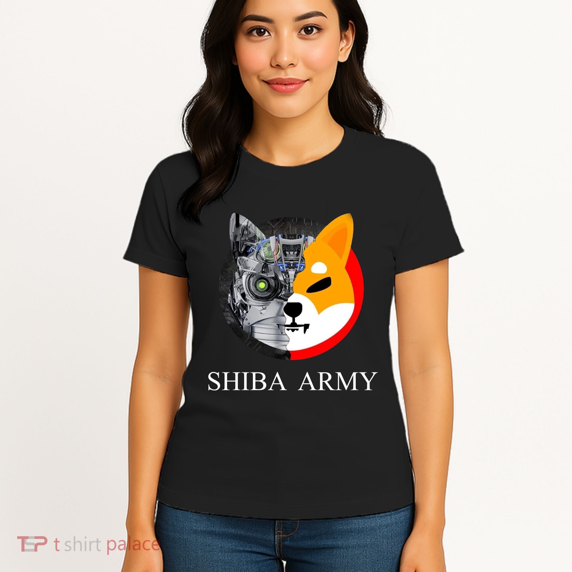 Shiba Army Fox Logo Terminator Women's T-Shirt