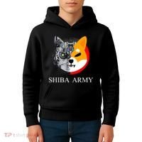 Shiba Army Fox Logo Terminator Kids Hoodie thumb 4