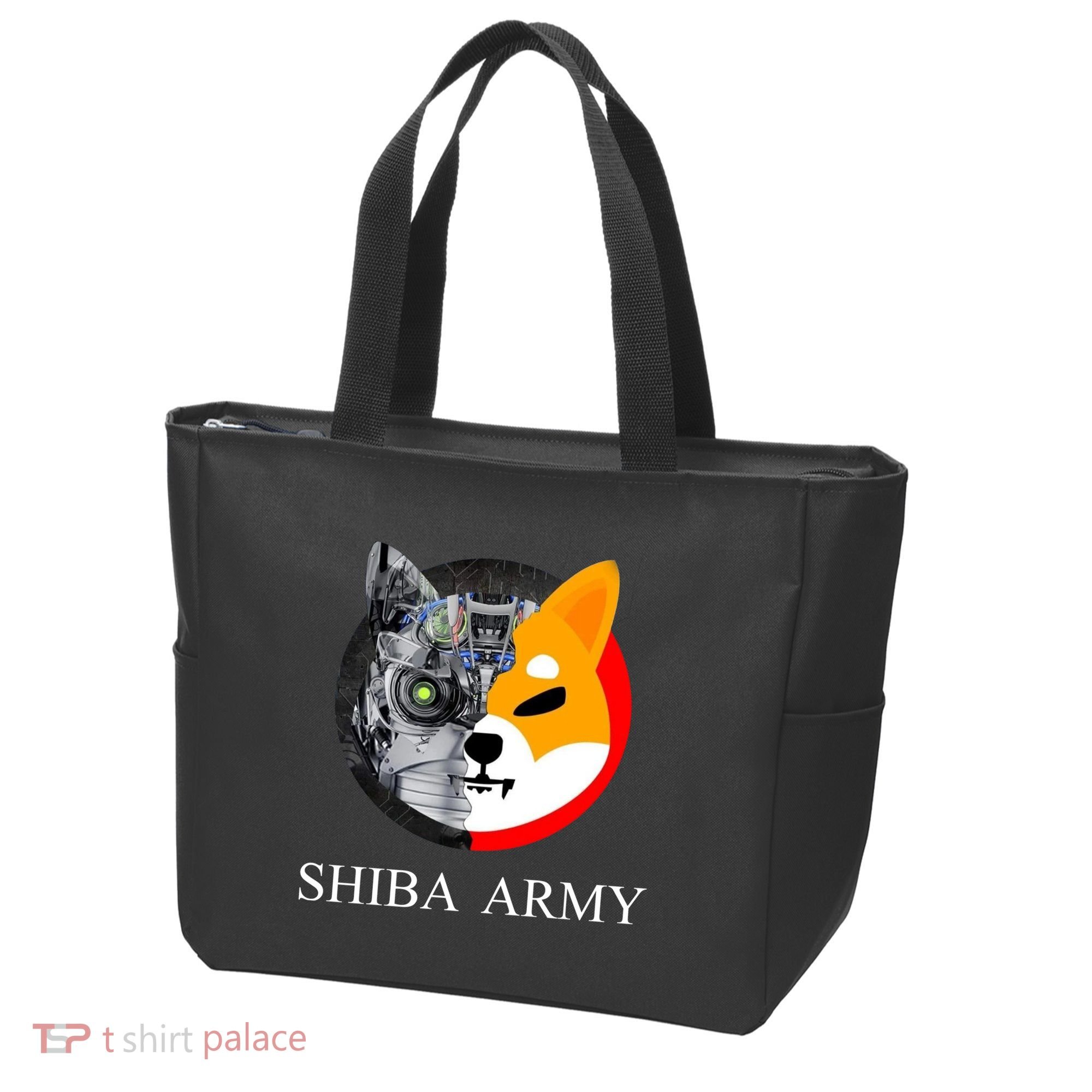 Shiba Army Fox Logo Terminator Tote Bag