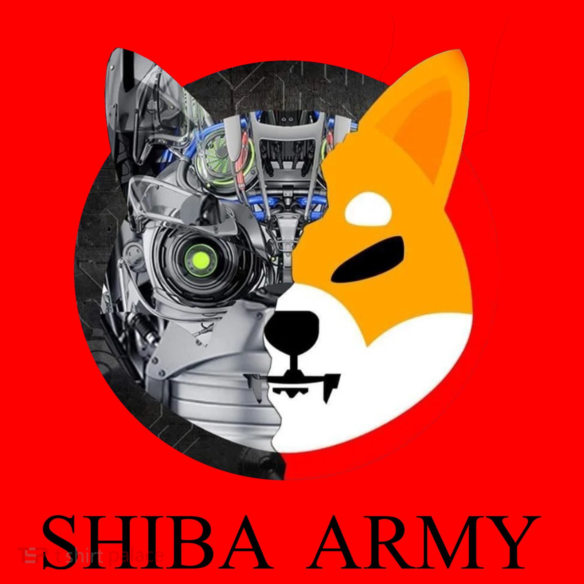 Shiba Army Fox Logo Terminator Santa Hat