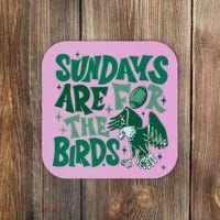 Sundays Are For The Birds Eagles Football Coaster thumb 0