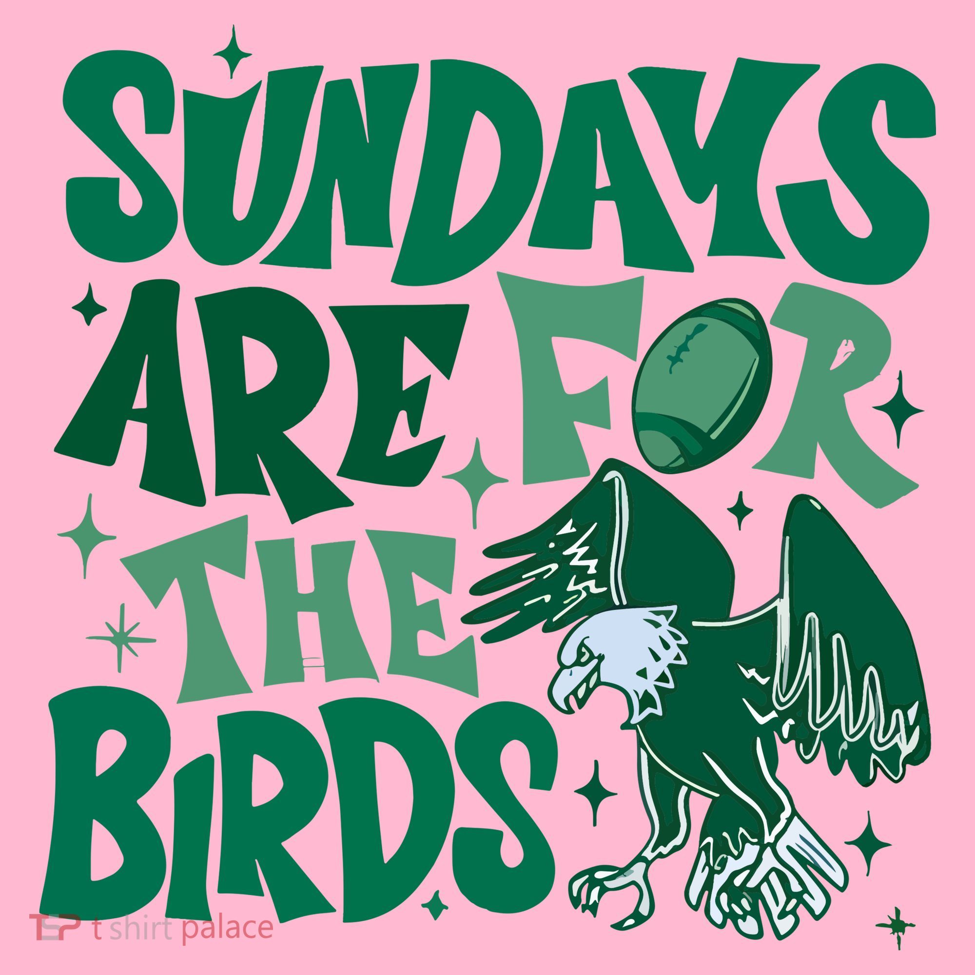Sundays Are For The Birds Eagles Football Coaster