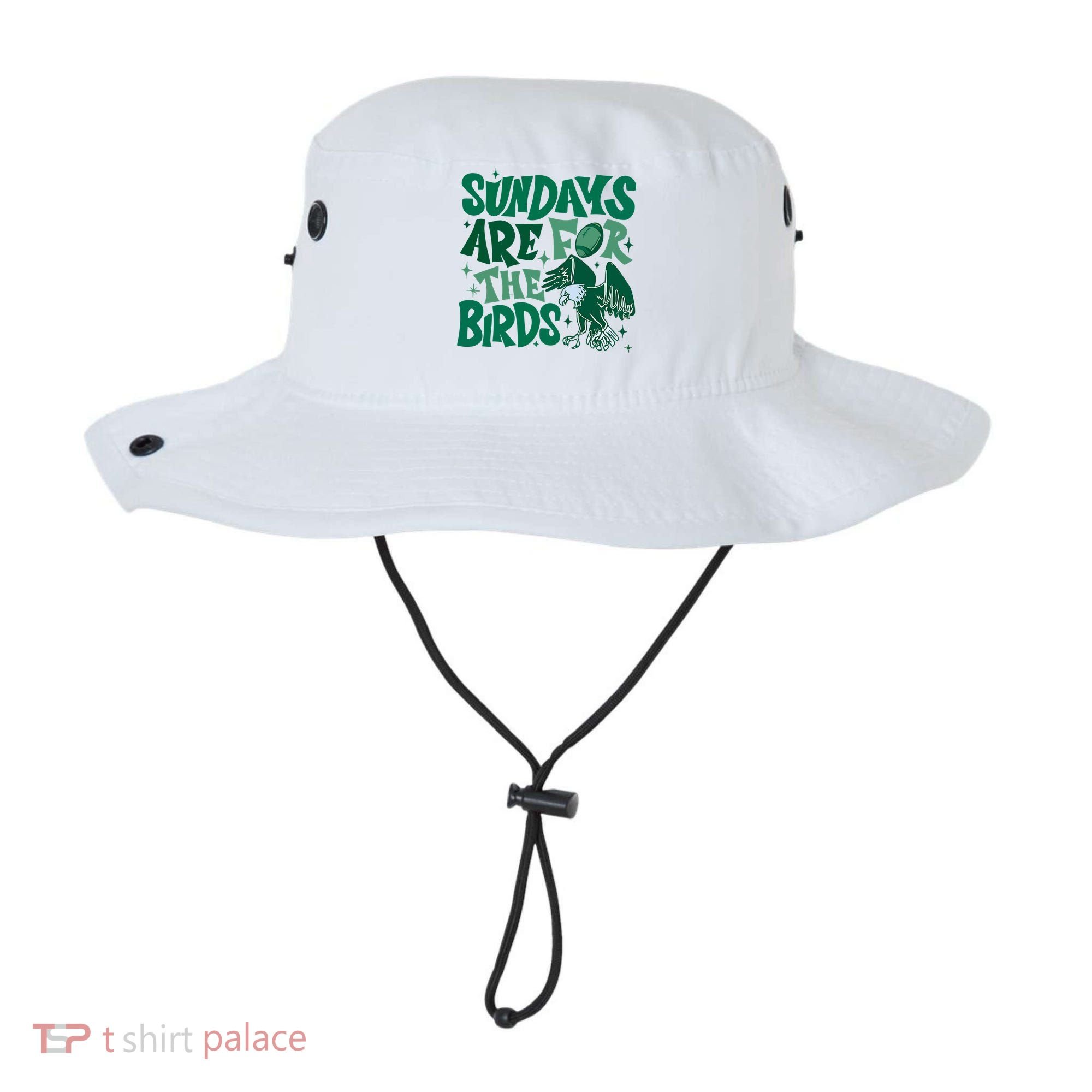Sundays Are For The Birds Eagles Football Bucket Hat