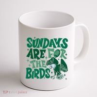 Sundays Are For The Birds Eagles Football Coffee Mug thumb 1