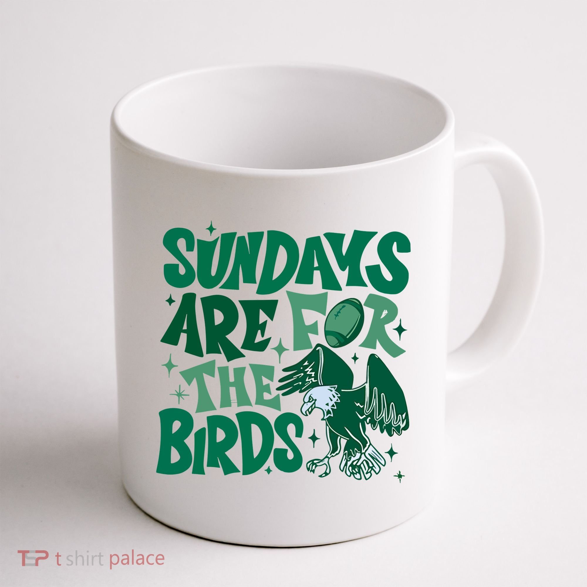 Sundays Are For The Birds Eagles Football Coffee Mug