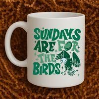 Sundays Are For The Birds Eagles Football Coffee Mug thumb 2