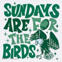 Sundays Are For The Birds Eagles Football Women's Tank Top thumb 5
