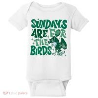 Sundays Are For The Birds Eagles Football Baby Bodysuit thumb 0