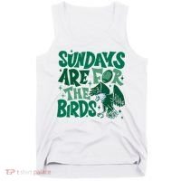 Sundays Are For The Birds Eagles Football Tank Top thumb 0