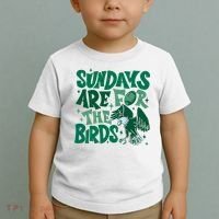 Sundays Are For The Birds Eagles Football Toddler T-Shirt thumb 2