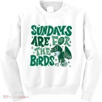 Sundays Are For The Birds Eagles Football Kids Sweatshirt thumb 0