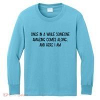 Someone Amazing Funny Kids Long Sleeve Shirt thumb 0