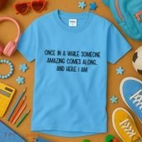 Someone Amazing Funny Kids T-Shirt thumb 3