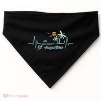 St Augustine Florida Souvenir Spring Break St Augustine USA-Made Doggie Bandana thumb 0