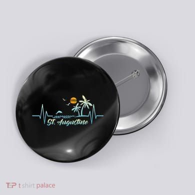 St Augustine Florida Souvenir Spring Break St Augustine Button