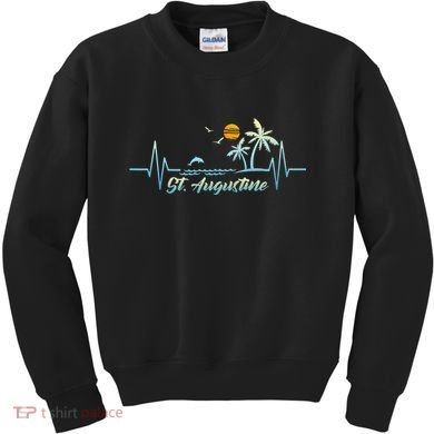 St Augustine Florida Souvenir Spring Break St Augustine Kids Sweatshirt