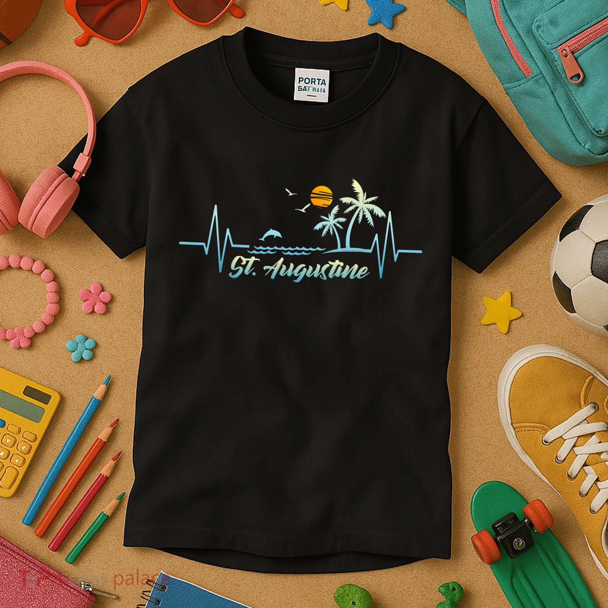 St Augustine Florida Souvenir Spring Break St Augustine Kids T-Shirt