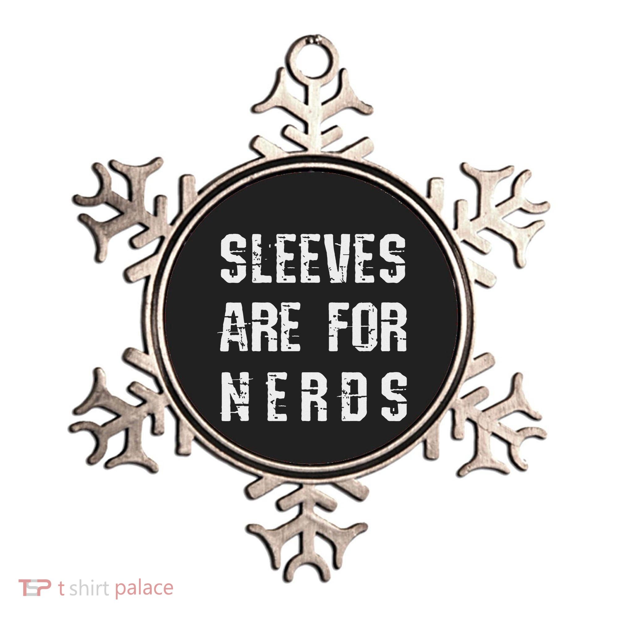 Sleeves Are For Nerds Gold Mining Ornament