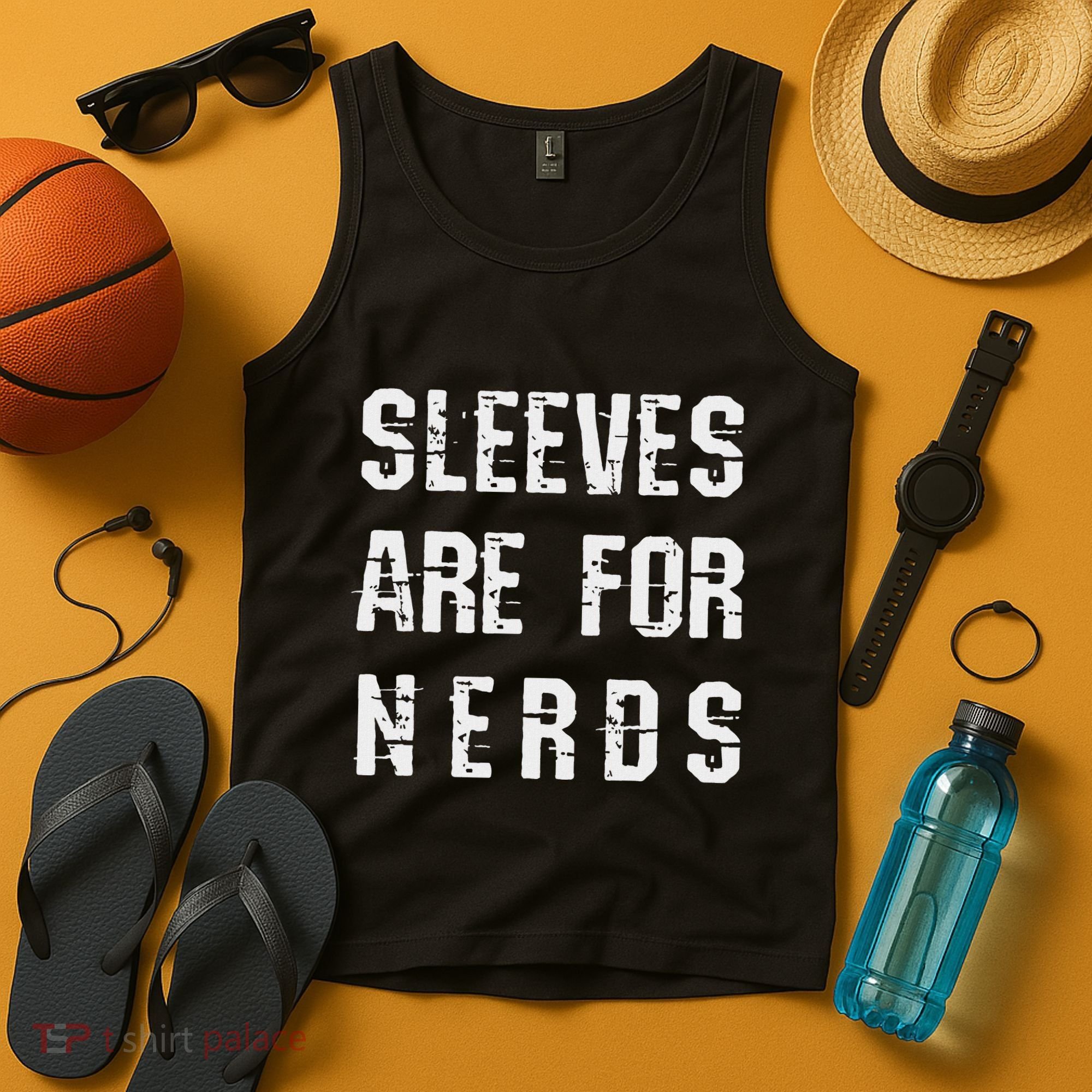 Sleeves Are For Nerds Gold Mining Tank Top
