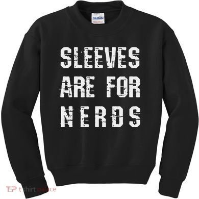 Sleeves Are For Nerds Gold Mining Kids Sweatshirt