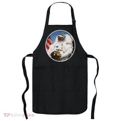 Sloth Astronau, Funny Sloth Gift Outer Space Apron