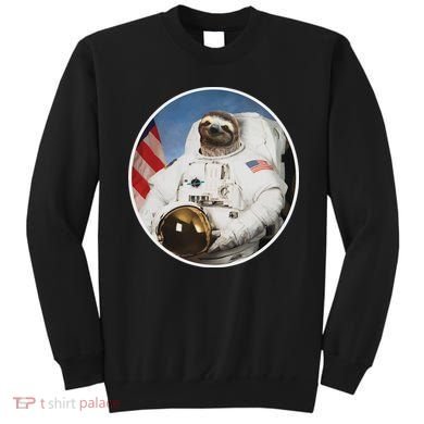 Sloth Astronau, Funny Sloth Gift Outer Space Sweatshirt
