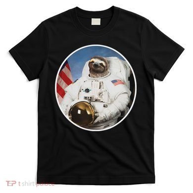 Sloth Astronau, Funny Sloth Gift Outer Space T-Shirt
