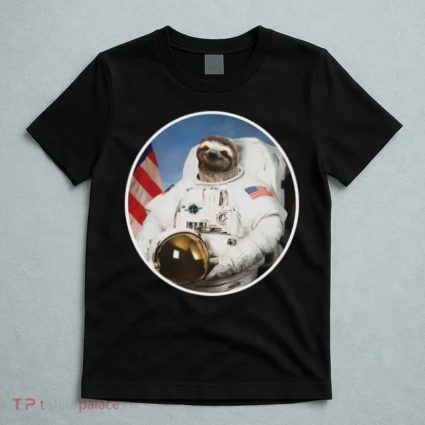 Sloth Astronau, Funny Sloth Gift Outer Space T-Shirt