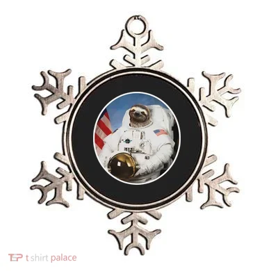 Sloth Astronau, Funny Sloth Gift Outer Space Ornament