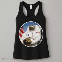 Sloth Astronau, Funny Sloth Gift Outer Space Women's Tank Top thumb 3