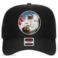 Sloth Astronau, Funny Sloth Gift Outer Space Hat thumb 0
