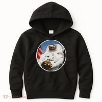 Sloth Astronau, Funny Sloth Gift Outer Space Kids Hoodie thumb 0