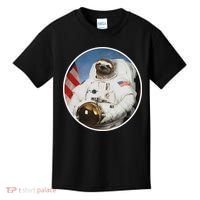 Sloth Astronau, Funny Sloth Gift Outer Space Kids T-Shirt thumb 0