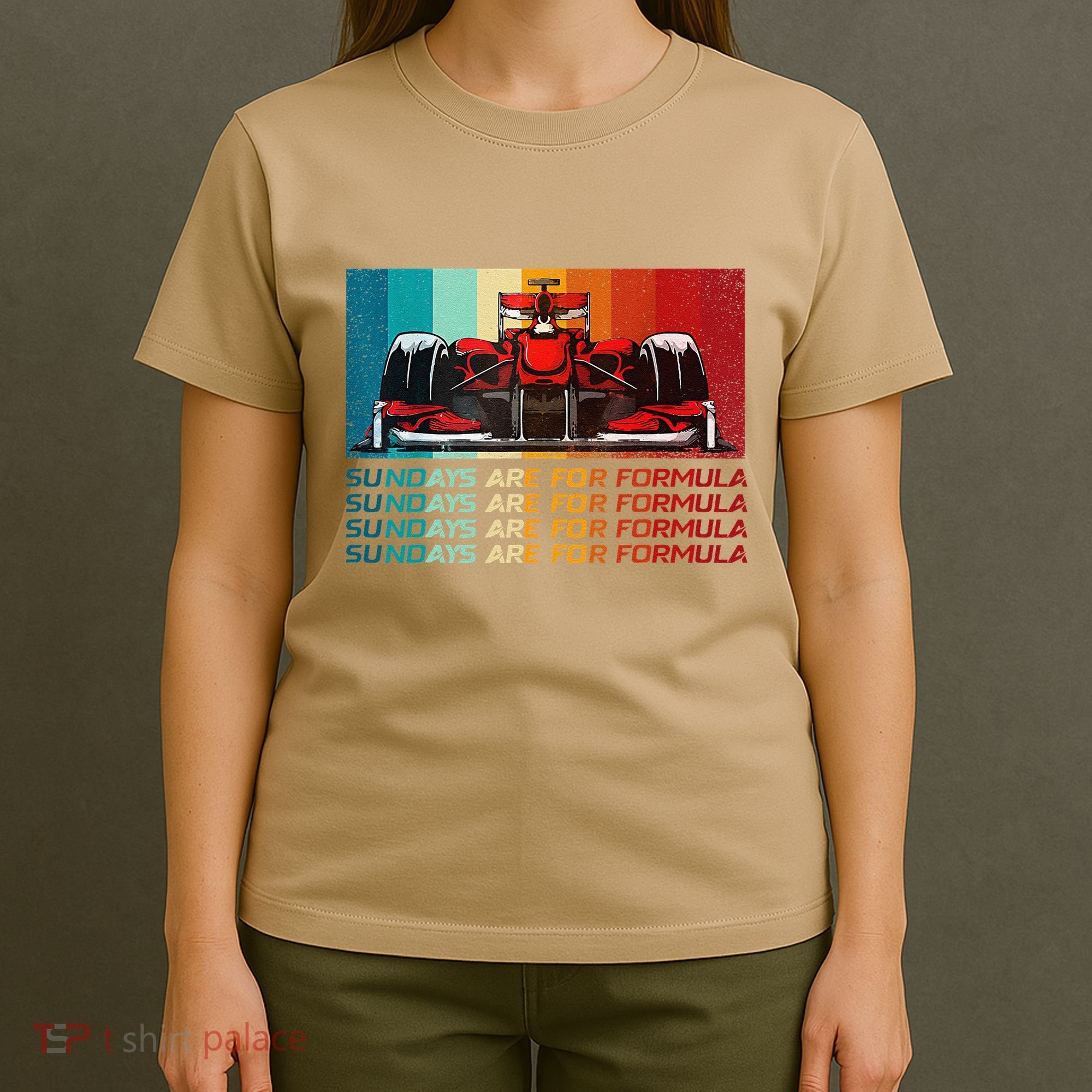 Sundays Are For Formula Racing Lover & Motorsports Fast Cars T-Shirt