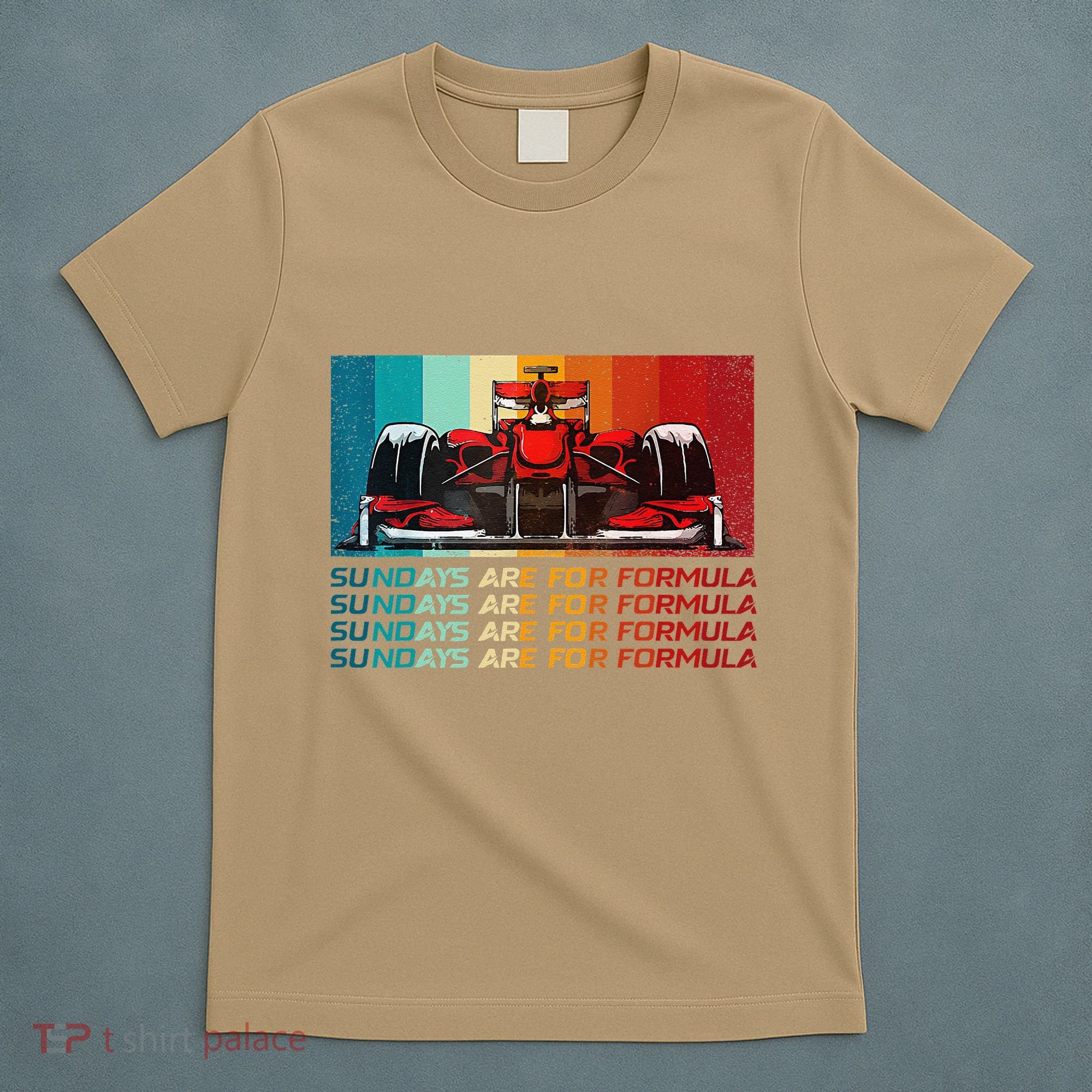 Sundays Are For Formula Racing Lover & Motorsports Fast Cars T-Shirt