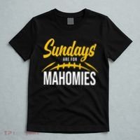 Sundays Are For Mahomies Football Lover T-Shirt thumb 5