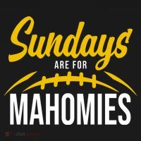 Sundays Are For Mahomies Football Lover Mousepad thumb 1