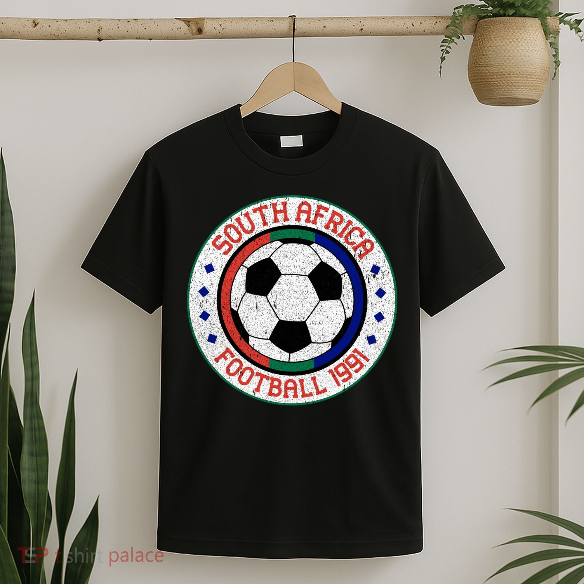 South Africa Football 1991 Soccer Emblem T-Shirt