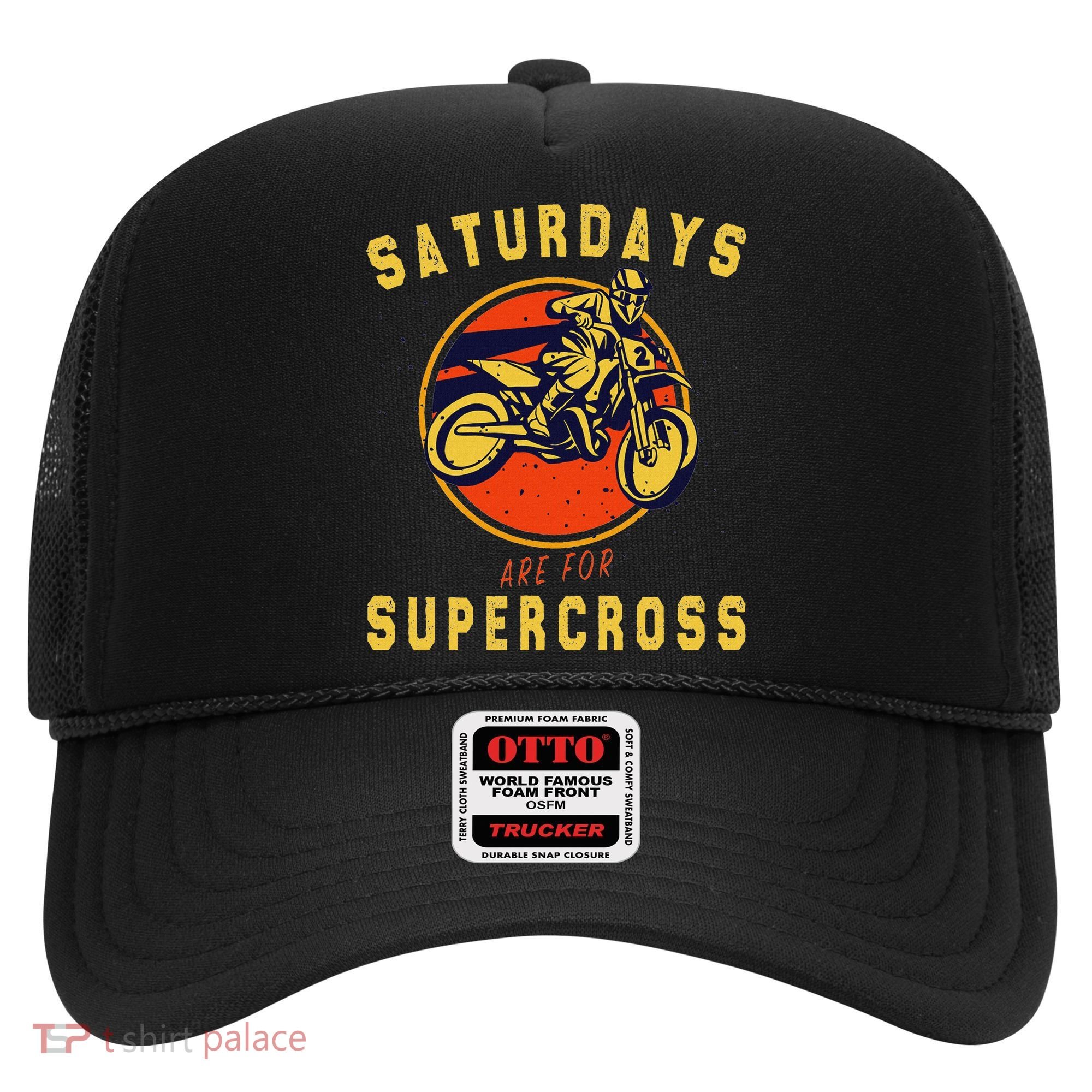 Saturdays Are For Supercross Dirt Bike Mx Racing Biker Hat