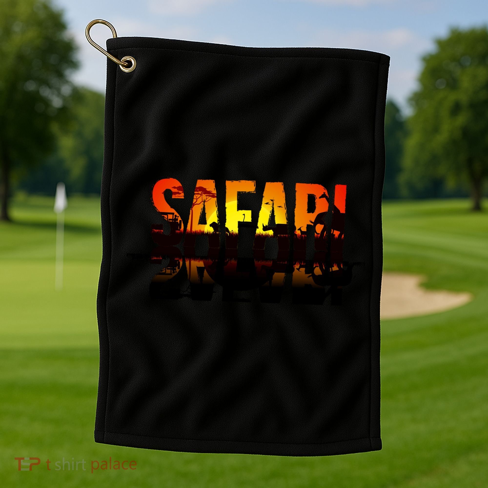 Safari Animal Kingdom Golf Towel