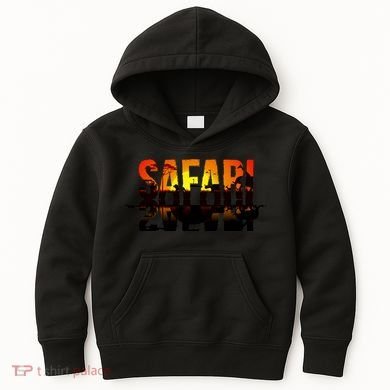 Safari Animal Kingdom Kids Hoodie