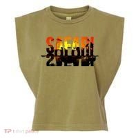 Safari Animal Kingdom Garment-Dyed Women's Muscle Tee thumb 0