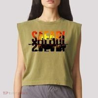 Safari Animal Kingdom Garment-Dyed Women's Muscle Tee thumb 2
