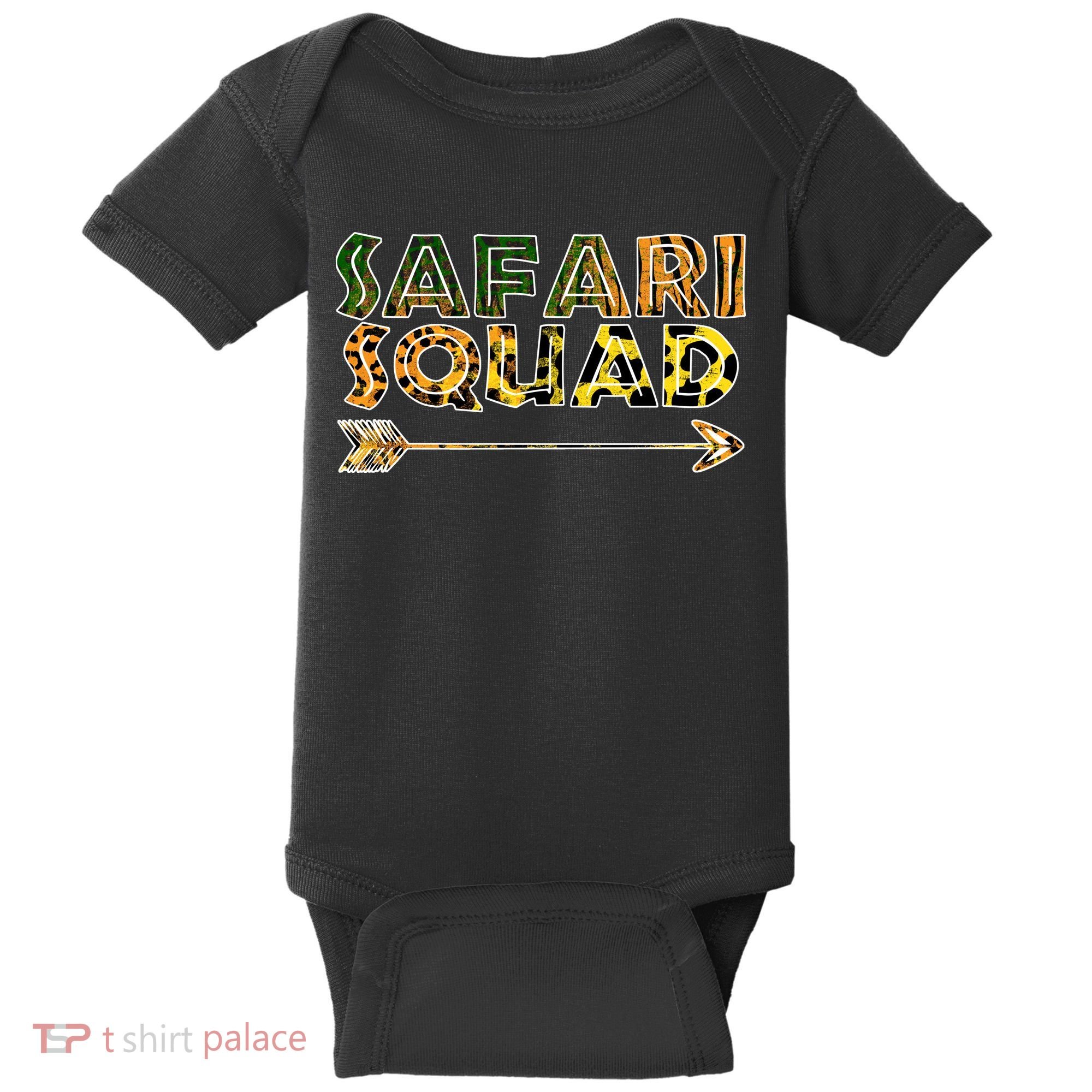 Safari Squad Baby Bodysuit