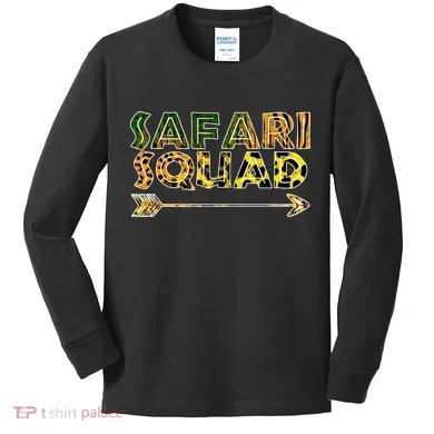 Safari Squad Kids Long Sleeve Shirt